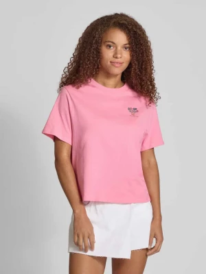 T-shirt z nadrukiem z logo Marc O'Polo DENIM