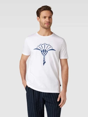T-shirt z nadrukiem z logo model ‘Alerio’ JOOP! Collection