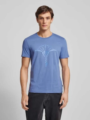 T-shirt z nadrukiem z logo model ‘Alerio’ JOOP! Collection
