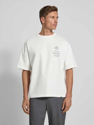 T-shirt z nadrukiem z logo model ‘Aradia’ Don´t Waste Culture