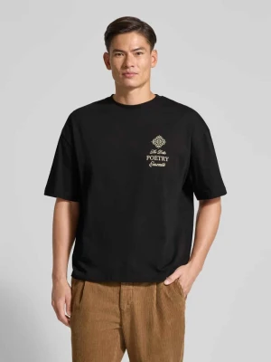 T-shirt z nadrukiem z logo model ‘Aradia’ Don´t Waste Culture