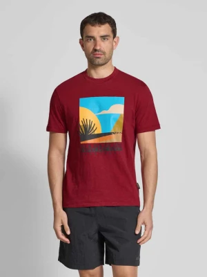 T-shirt z nadrukiem z logo model ‘ARBIA’ Napapijri