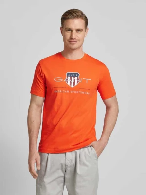 T-shirt z nadrukiem z logo model ‘ARCHIVE’ Gant