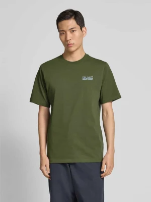 Zdjęcie produktu T-shirt z nadrukiem z logo model ‘Atlas’ Les Deux