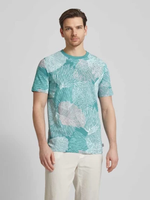 T-shirt z nadrukiem z logo model ‘Big Coral’ s.Oliver RED LABEL