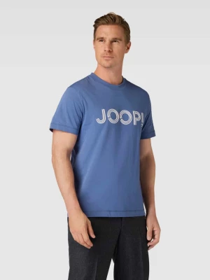 T-shirt z nadrukiem z logo model ‘Byron’ JOOP! Collection