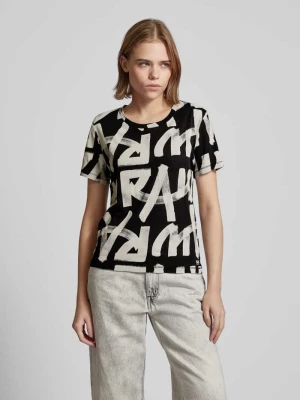 T-shirt z nadrukiem z logo model ‘Calligraphy’ G-Star Raw