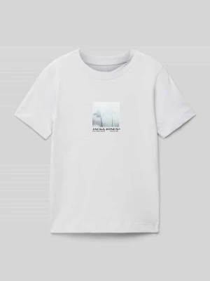 T-shirt z nadrukiem z logo model ‘CALMA’ jack & jones