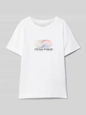 T-shirt z nadrukiem z logo model ‘CALMA’ jack & jones