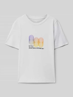 T-shirt z nadrukiem z logo model ‘CALMA’ jack & jones
