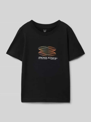T-shirt z nadrukiem z logo model ‘CALMA’ jack & jones