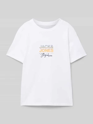 T-shirt z nadrukiem z logo model ‘CANGGU’ jack & jones
