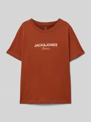 T-shirt z nadrukiem z logo model ‘CANGGU’ jack & jones