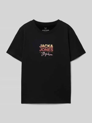 T-shirt z nadrukiem z logo model ‘CANGGU’ jack & jones