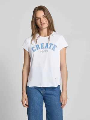 T-shirt z nadrukiem z logo model ‘Celli’ MOS MOSH