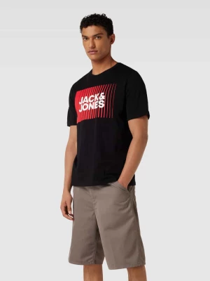 T-shirt z nadrukiem z logo model ‘CORP’ jack & jones