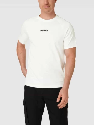 T-shirt z nadrukiem z logo model ‘CURT’ Guess Activewear
