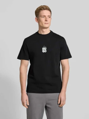 T-shirt z nadrukiem z logo model ‘Dalsar’ HUGO