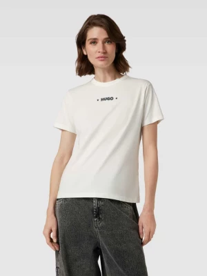 T-shirt z nadrukiem z logo model ‘Damacia’ HUGO