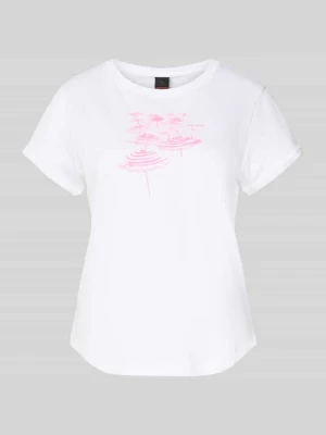 T-shirt z nadrukiem z logo Model 'DEBRA4' Fire + Ice