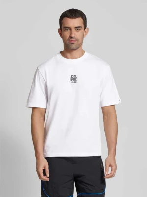 T-shirt z nadrukiem z logo model ‘Deckies’ HUGO