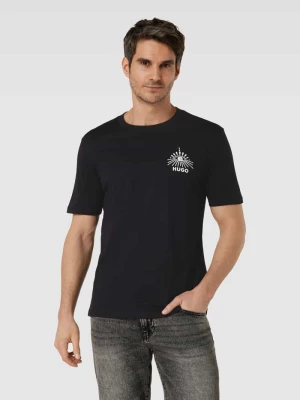 T-shirt z nadrukiem z logo model ‘Dedico’ HUGO