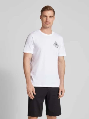 T-shirt z nadrukiem z logo model ‘Dedico’ HUGO
