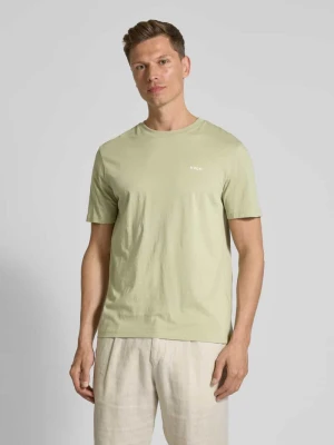 T-shirt z nadrukiem z logo model ‘Dero’ HUGO