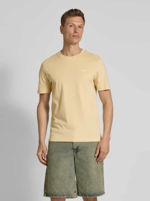 T-shirt z nadrukiem z logo model ‘Dero’ HUGO