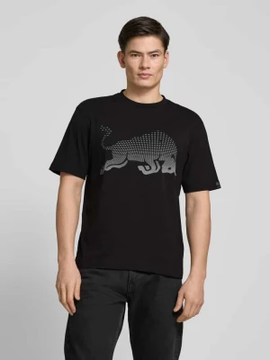 T-shirt z nadrukiem z logo model ‘Drcard’ HUGO