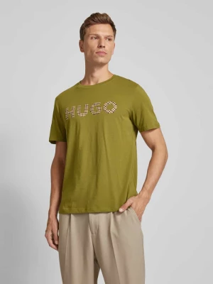 T-shirt z nadrukiem z logo model ‘Dulivio’ HUGO