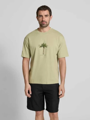 T-shirt z nadrukiem z logo model ‘Duwom’ HUGO