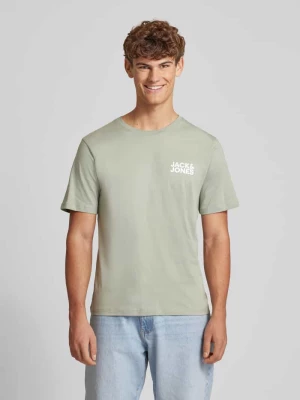 T-shirt z nadrukiem z logo model ‘ECORP’ jack & jones