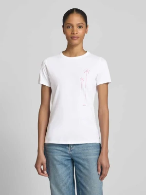 T-shirt z nadrukiem z logo model ‘Elogo’ Boss Orange