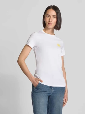 T-shirt z nadrukiem z logo model ‘Elogo’ Boss Orange