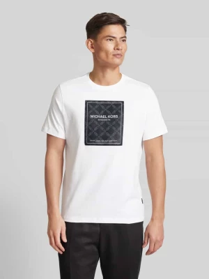 T-shirt z nadrukiem z logo model ‘EMPIRE FLAGSHIP’ Michael Kors