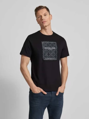 T-shirt z nadrukiem z logo model ‘EMPIRE FLAGSHIP’ Michael Kors