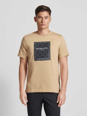 T-shirt z nadrukiem z logo model ‘EMPIRE FLAGSHIP’ Michael Kors