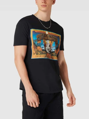 T-shirt z nadrukiem z logo model ‘ETHNIC’ True Religion