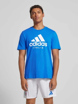 T-shirt z nadrukiem z logo model ‘FIGC’ ADIDAS SPORTSWEAR
