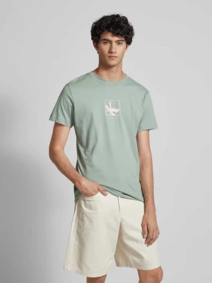 T-shirt z nadrukiem z logo model ‘GRID BOX’ Calvin Klein Jeans