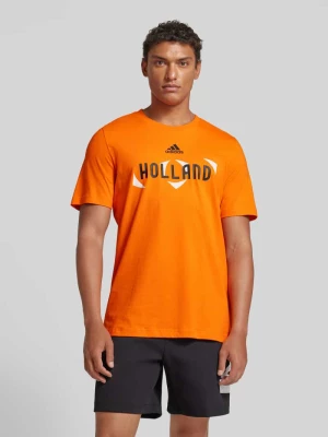 T-shirt z nadrukiem z logo model ‘HOLLAND’ ADIDAS SPORTSWEAR