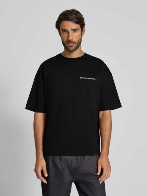 T-shirt z nadrukiem z logo model ‘Islian’ Don´t Waste Culture