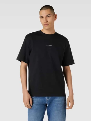 T-shirt z nadrukiem z logo model ‘JANSO’ AlphaTauri
