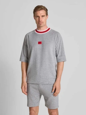 T-shirt z nadrukiem z logo model ‘JAXON’ HUGO