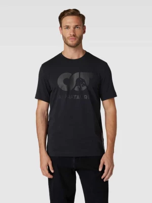 T-shirt z nadrukiem z logo model ‘JERO’ AlphaTauri