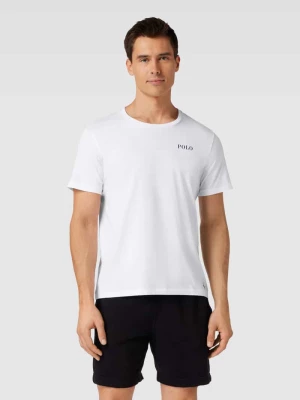 T-shirt z nadrukiem z logo model ‘LIQUID COTTON’ Polo Ralph Lauren Underwear