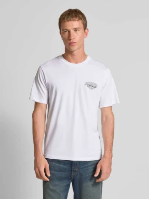 T-shirt z nadrukiem z logo model ‘MAKOTO’ jack & jones
