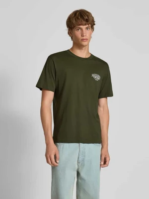 T-shirt z nadrukiem z logo model ‘MAKOTO’ jack & jones