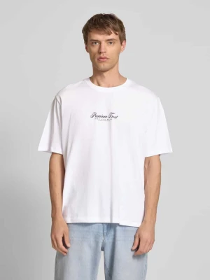 T-shirt z nadrukiem z logo model ‘MARINA’ jack & jones